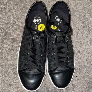 Black signature Michael Kors sneakers